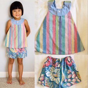 2/$25 Infant/Toddler Dress + Shorts Set